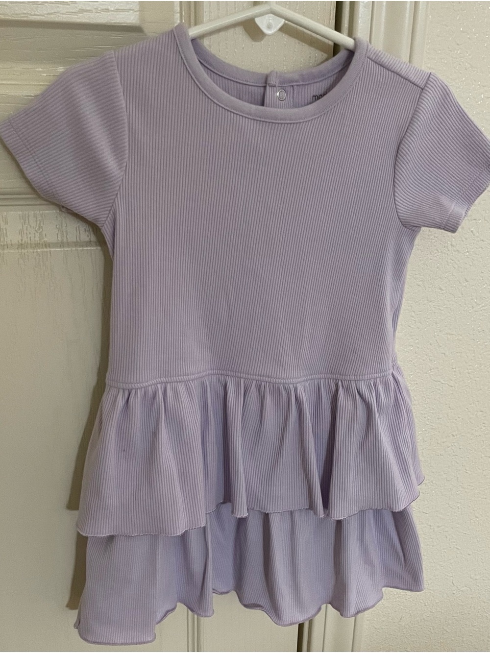 Baby Girls Lavender  Tiered Dress with Bloomers 24 Month